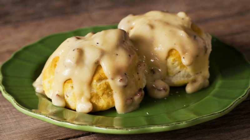 Biscuits and gravy